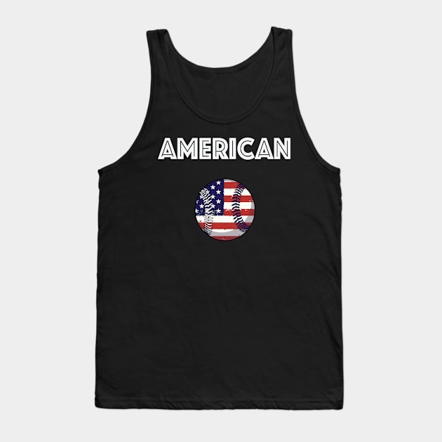 American Baseball Tank Top by And89Design